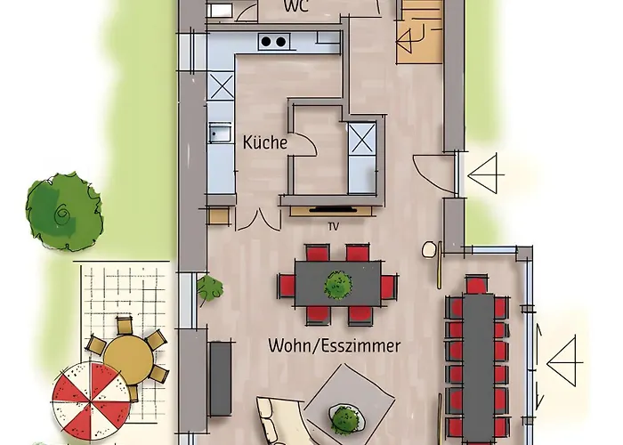 Tatil Evi Gutshof Familie Gress Scheinfeld